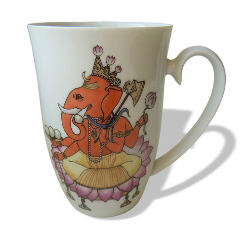 Ganesh auf einer Tasse