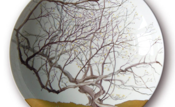 Pflaumenbaum in Blüte