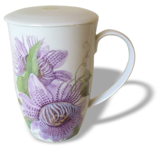 Tasse mit Passionsblume