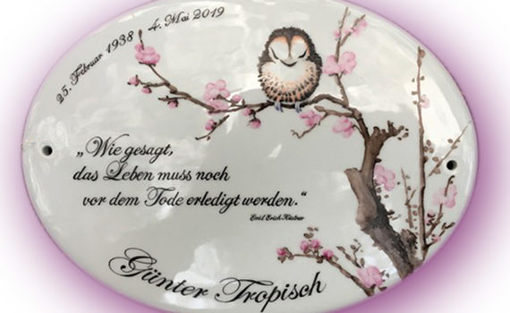 Grabplatte