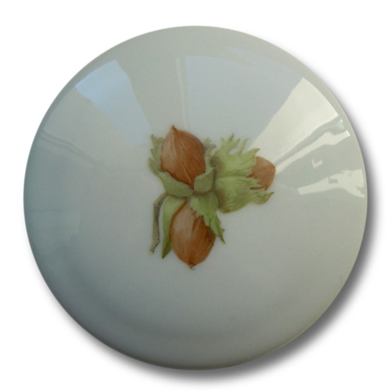 Kastanientasse Deckel Haselnuss