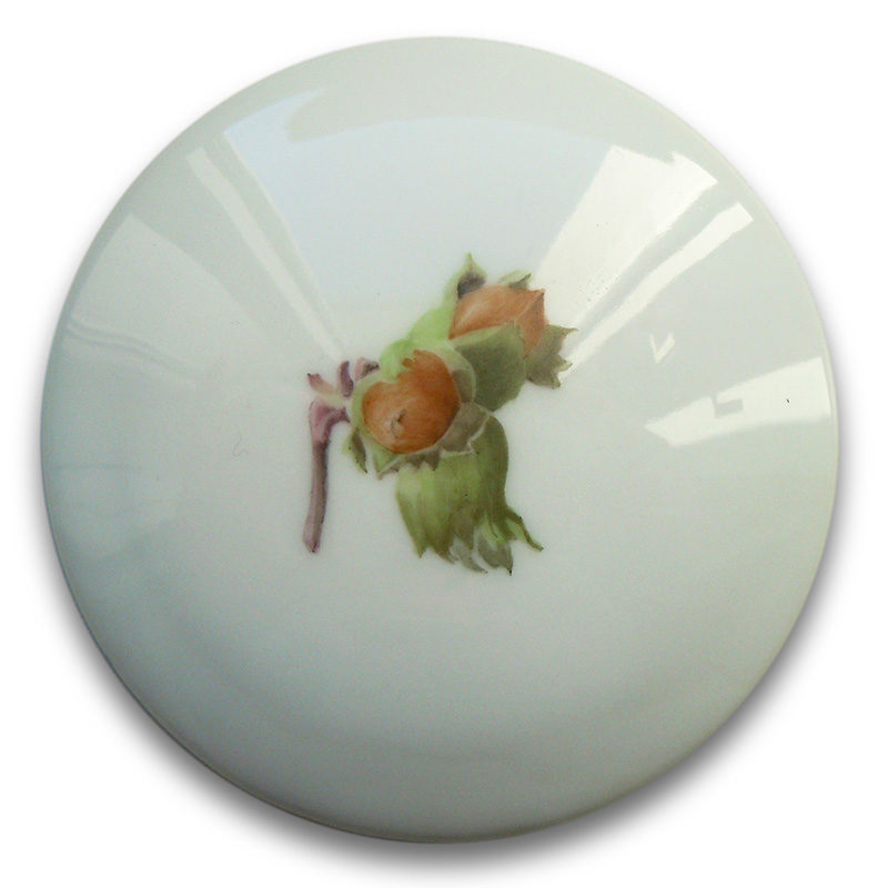 Kastanientasse Deckel Haselnuss