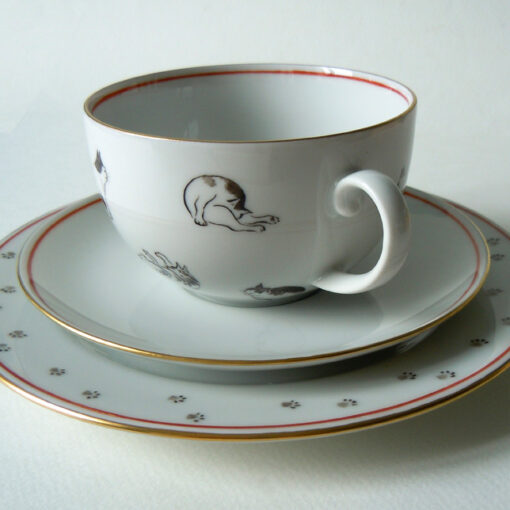 Katzen auf einer Tasse
