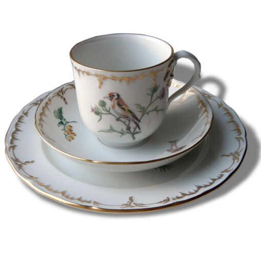 Kaffeeset Stieglitz und Wacholderdrossel